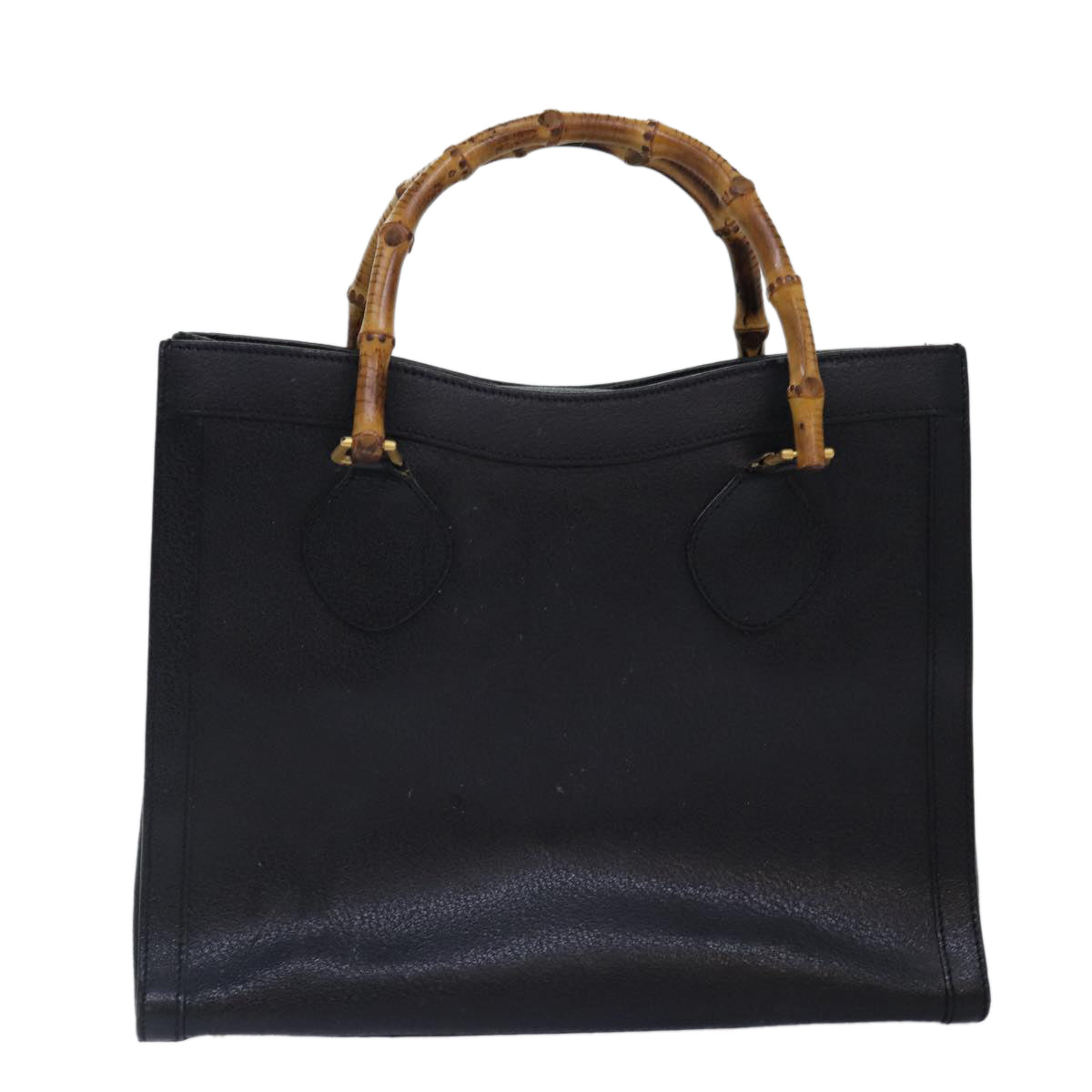 GUCCI Hand Bag Leather Black Gold 002 2853 0260 0 ep5510