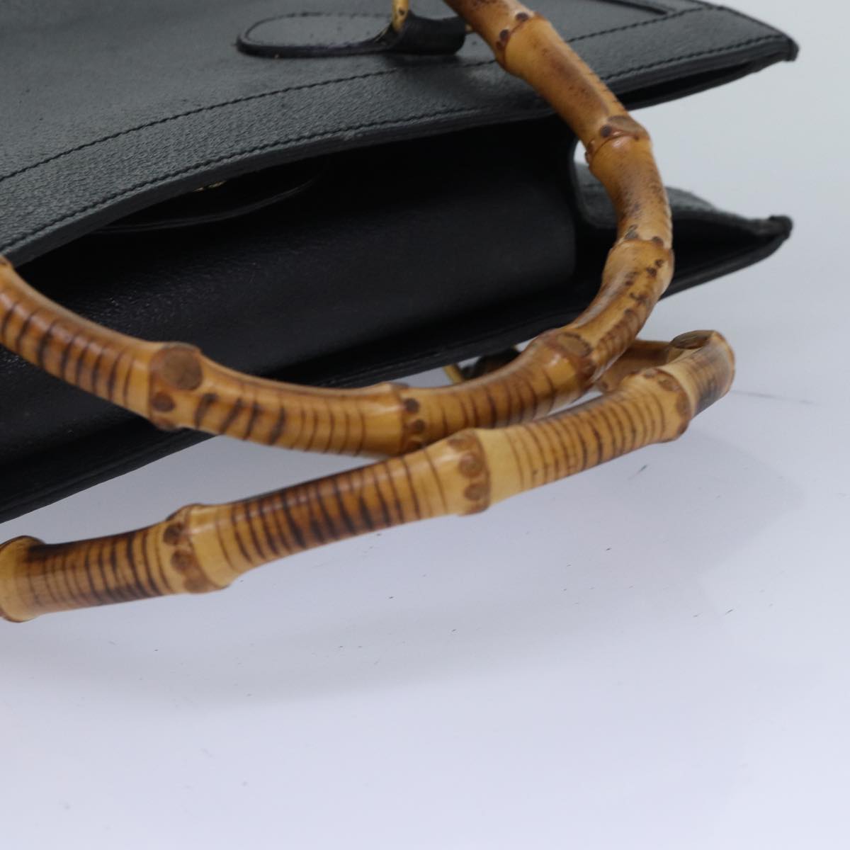 GUCCI Hand Bag Leather Black Gold 002 2853 0260 0 ep5510