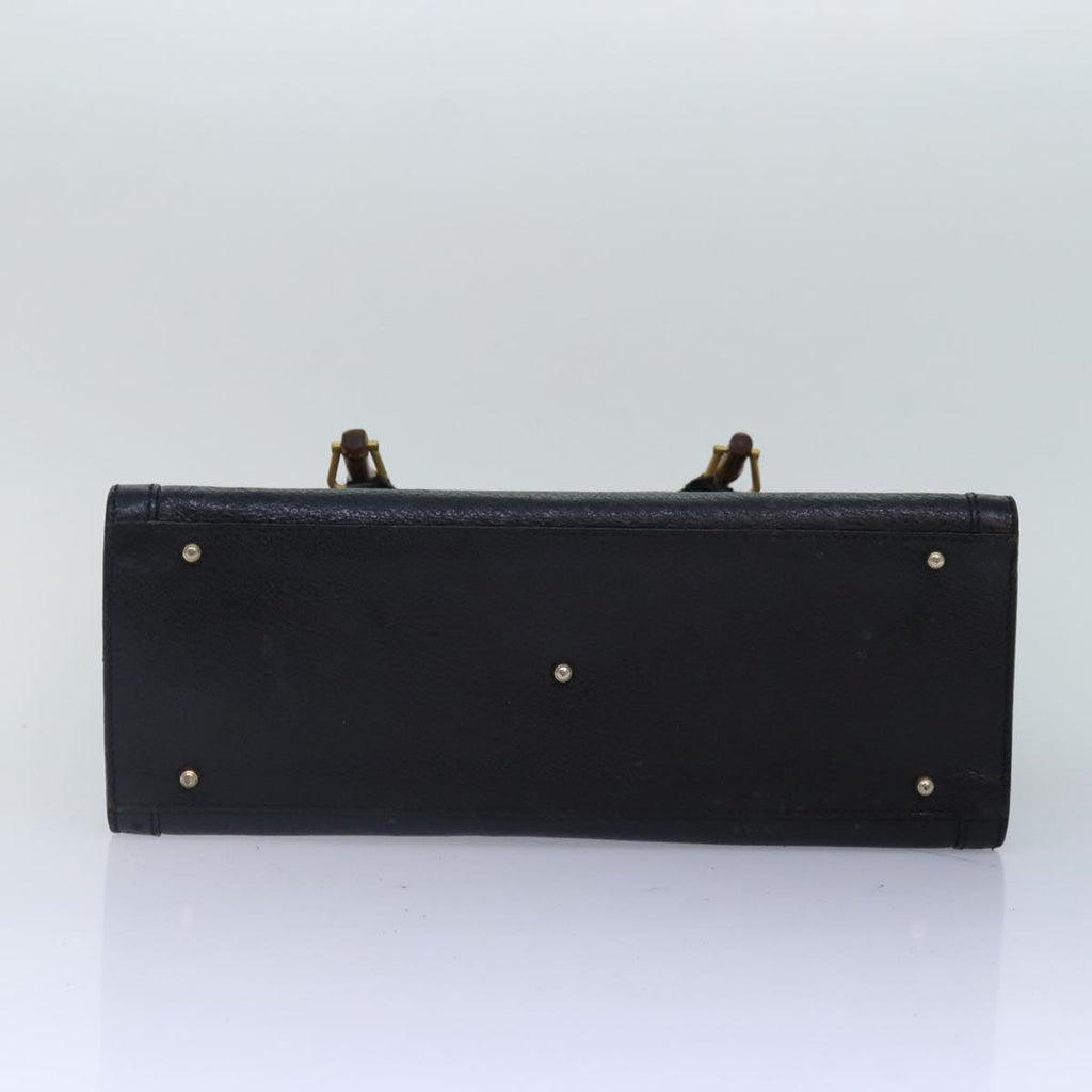 GUCCI Hand Bag Leather Black Gold 002 2853 0260 0 ep5510