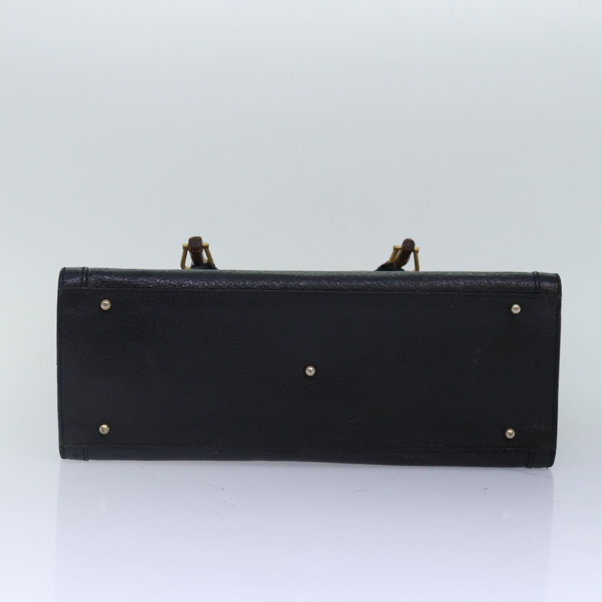 GUCCI Hand Bag Leather Black Gold 002 2853 0260 0 ep5510