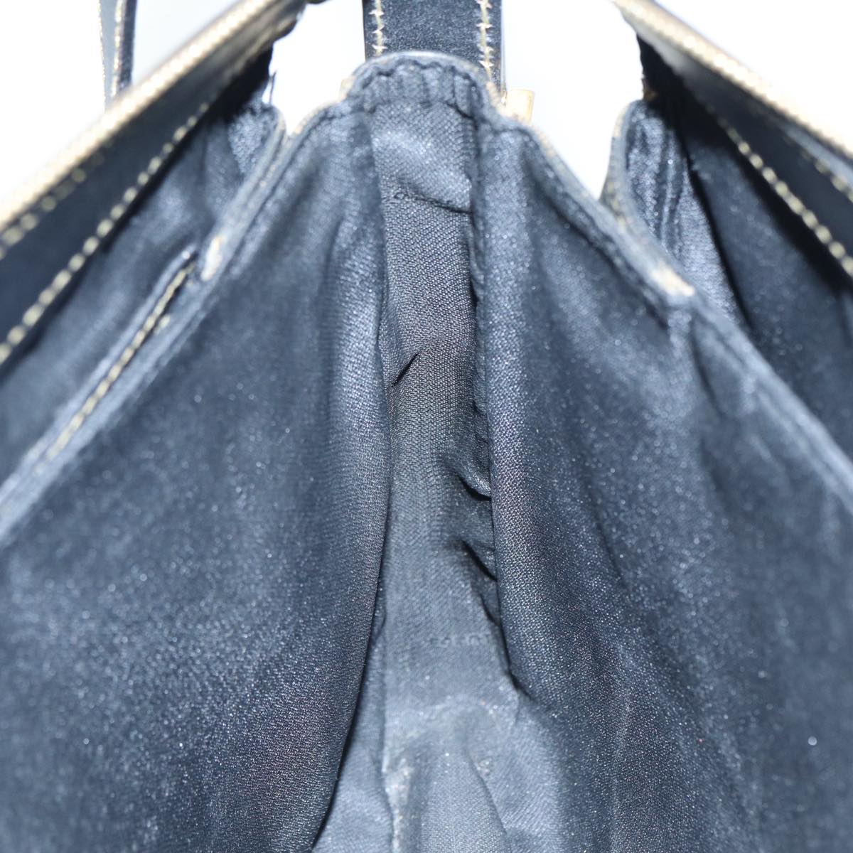 FENDI Pecan Canvas Shoulder Bag Brown Black gold ep5562