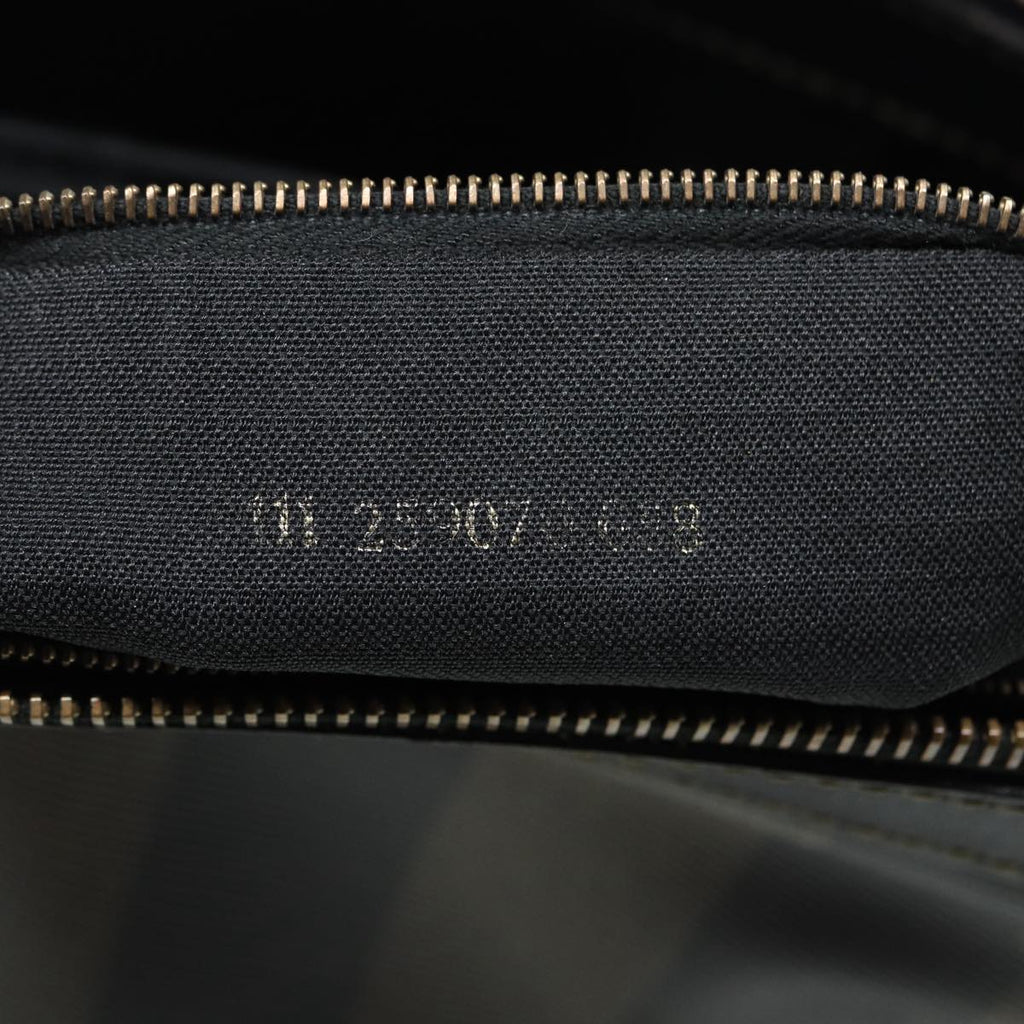 FENDI Pecan Canvas Shoulder Bag Brown Black gold ep5562
