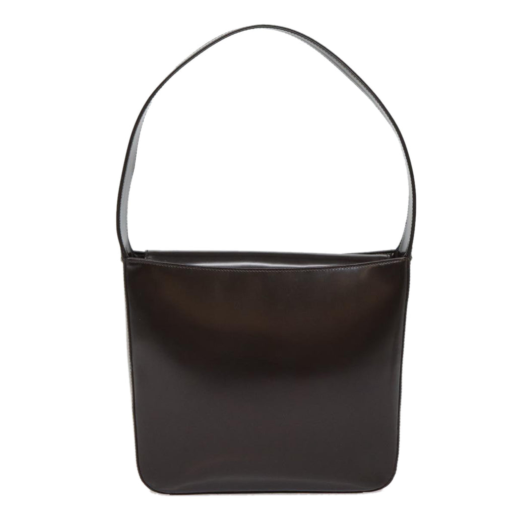 GUCCI Shoulder Bag Patent Leather Brown Silver 000 1013 0506 ep5570