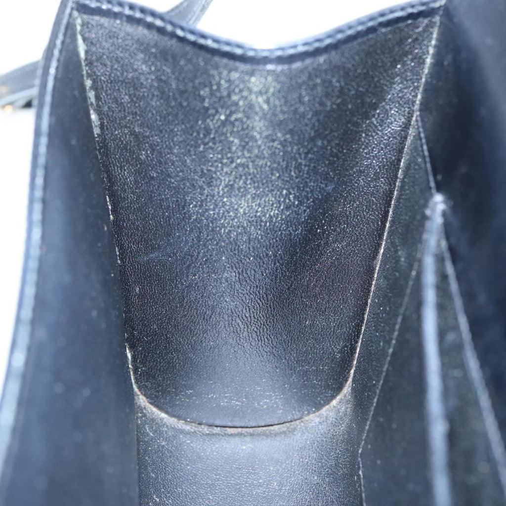GUCCI Shoulder Bag Leather Black Gold ep5586