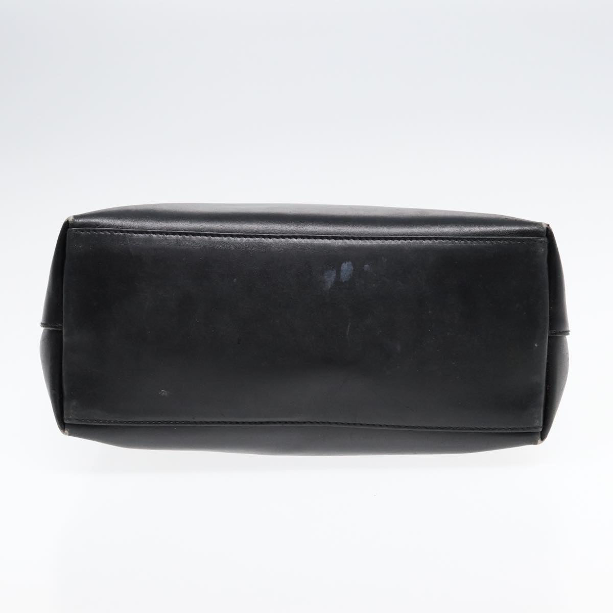 GUCCI Bamboo Shoulder Bag Leather Black Gold 001 1553 1880 ep5598