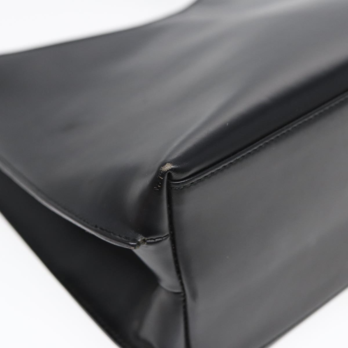 GUCCI Shoulder Bag Leather Black Silver 001 3015 3754 ep5602