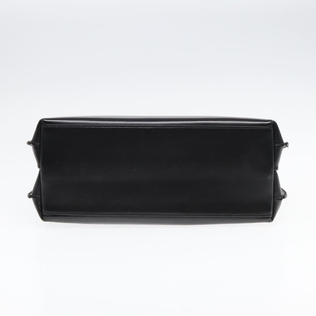 GUCCI Shoulder Bag Leather Black Silver 001 3015 3754 ep5602