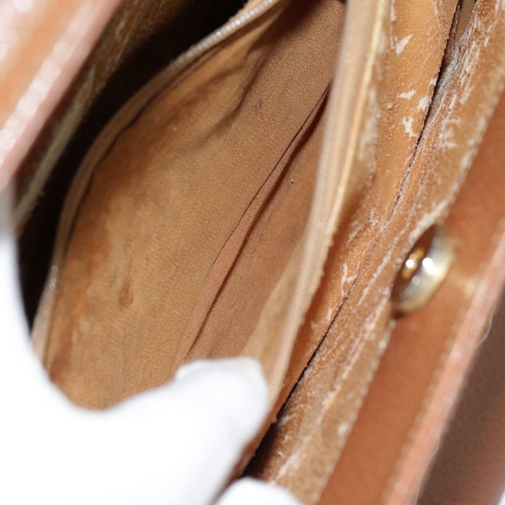 GUCCI Bamboo Hand Bag Leather Brown Gold 002 1186 0260 ep5623