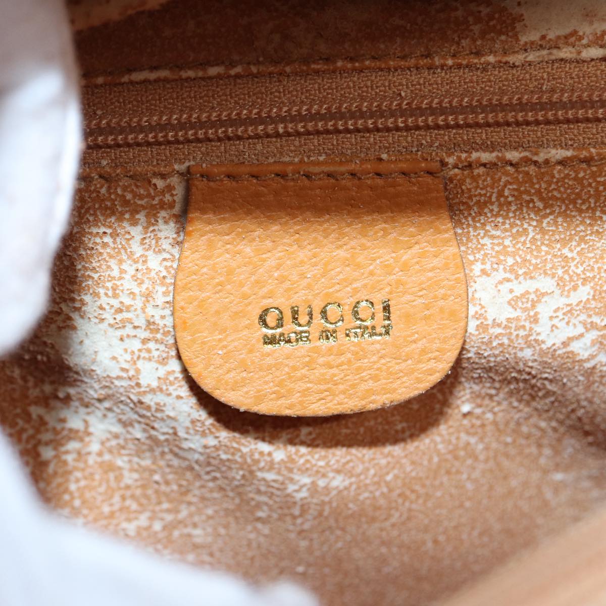 GUCCI Bamboo Hand Bag Leather Brown Gold 002 2853 0260 0 ep5629