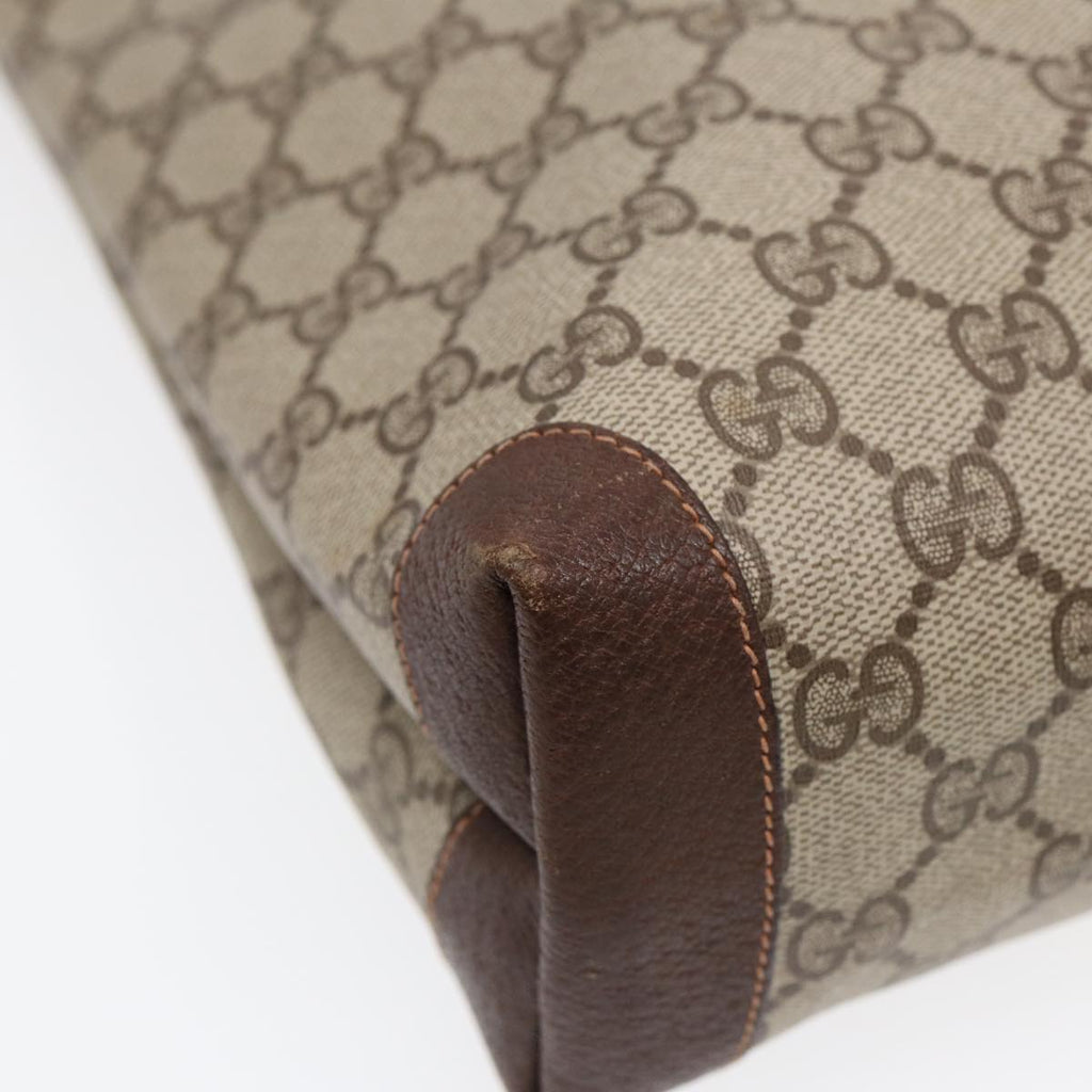 GUCCI GG Supreme Tote Bag PVC Leather Beige Gold 89 02 905 ep5665