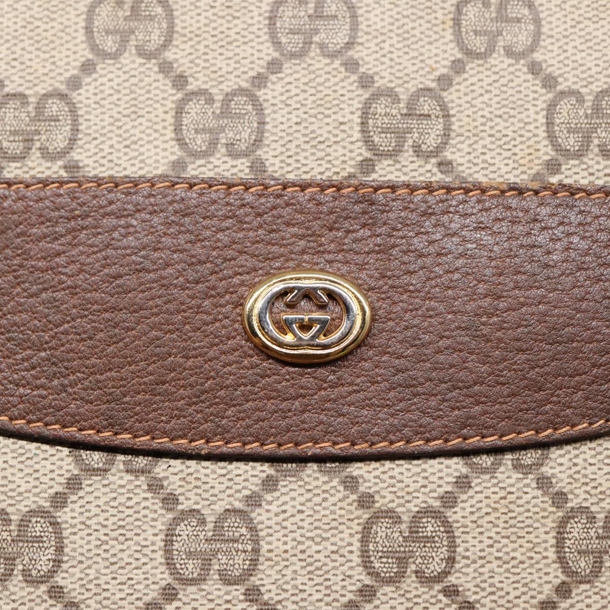 GUCCI GG Supreme Tote Bag PVC Leather Beige Gold 89 02 905 ep5665