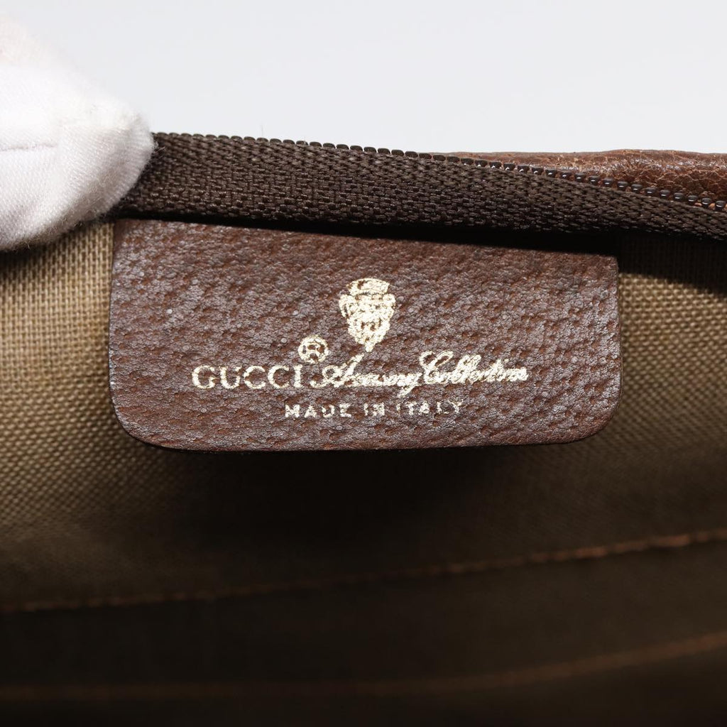 GUCCI GG Supreme Tote Bag PVC Leather Beige Gold 89 02 905 ep5665