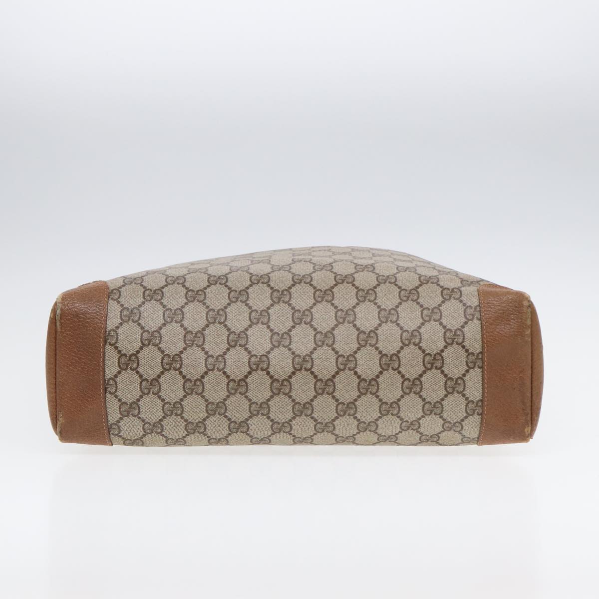 GUCCI GG Supreme Tote Bag PVC Leather Beige Gold 002 115 0135 ep5666