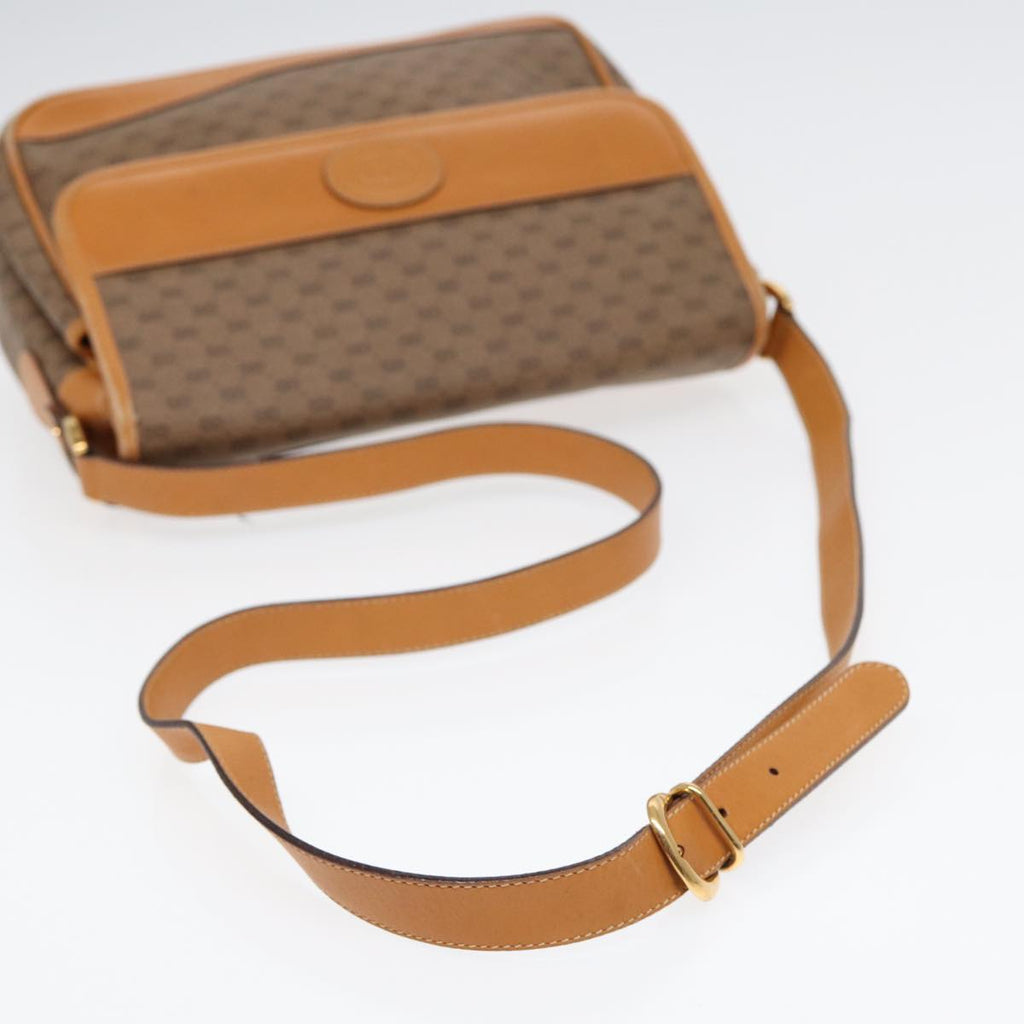 GUCCI Micro GG Supreme Shoulder Bag PVC Beige Gold 001 116 0925 ep5667