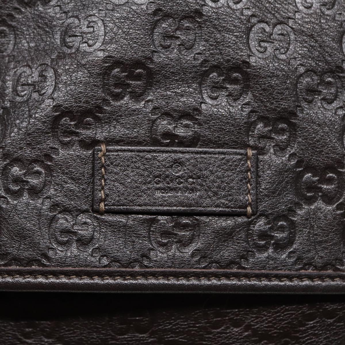 GUCCI GG Canvas Guccissima Shoulder Bag Gold Brown 223665 ep5697