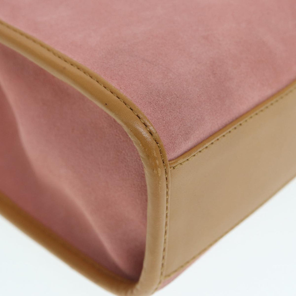 GUCCI Jackie Hand Bag Suede Pink Gold 002 1065 3444 ep5705