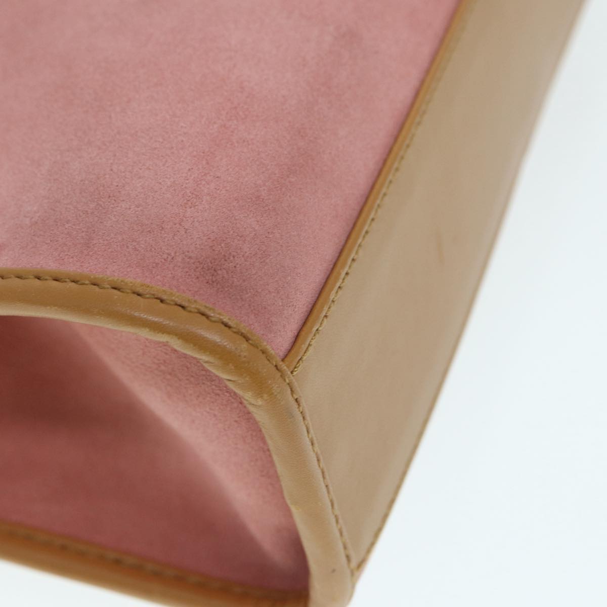 GUCCI Jackie Hand Bag Suede Pink Gold 002 1065 3444 ep5705