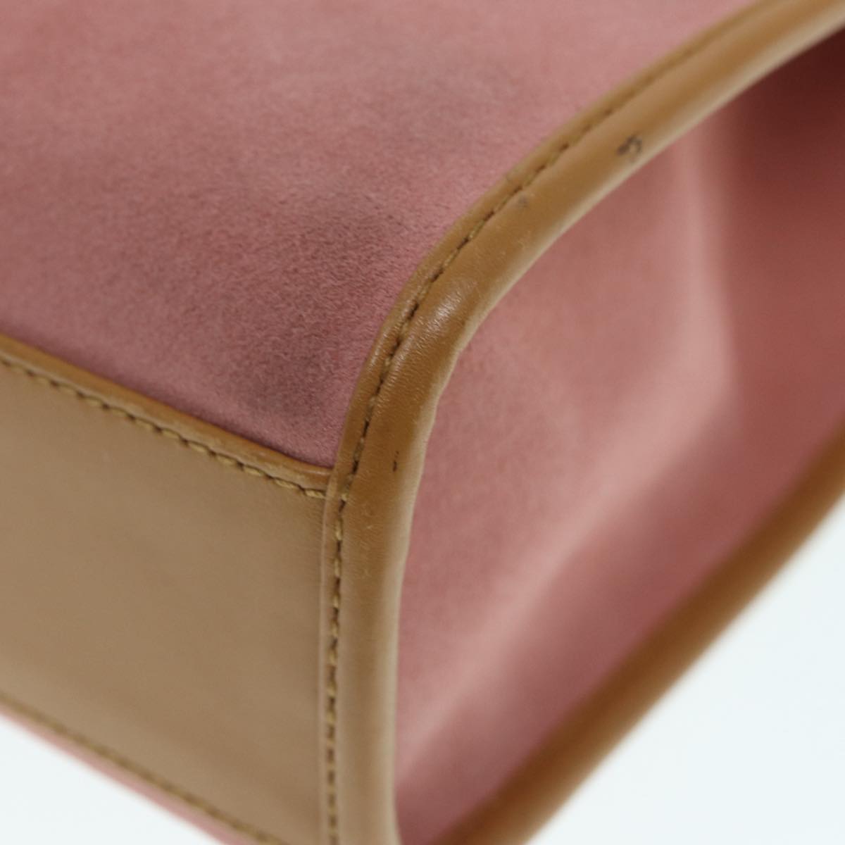 GUCCI Jackie Hand Bag Suede Pink Gold 002 1065 3444 ep5705