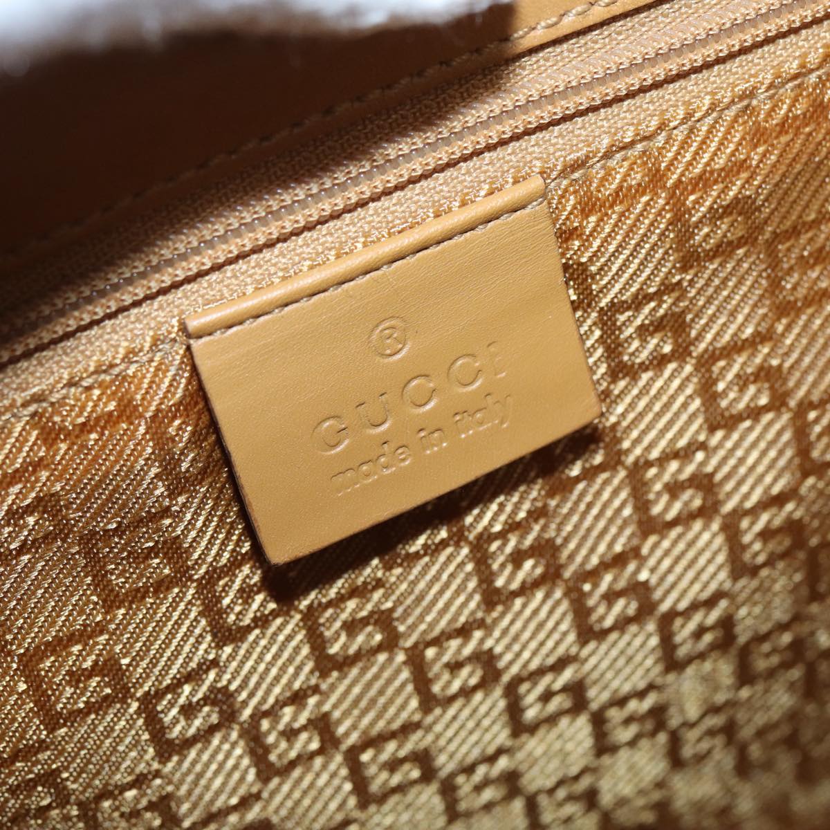 GUCCI Jackie Hand Bag Suede Pink Gold 002 1065 3444 ep5705