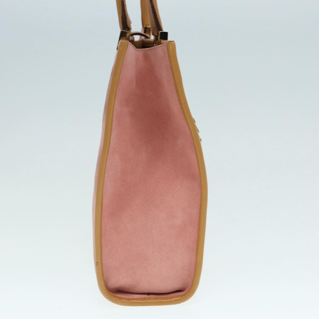 GUCCI Jackie Hand Bag Suede Pink Gold 002 1065 3444 ep5705