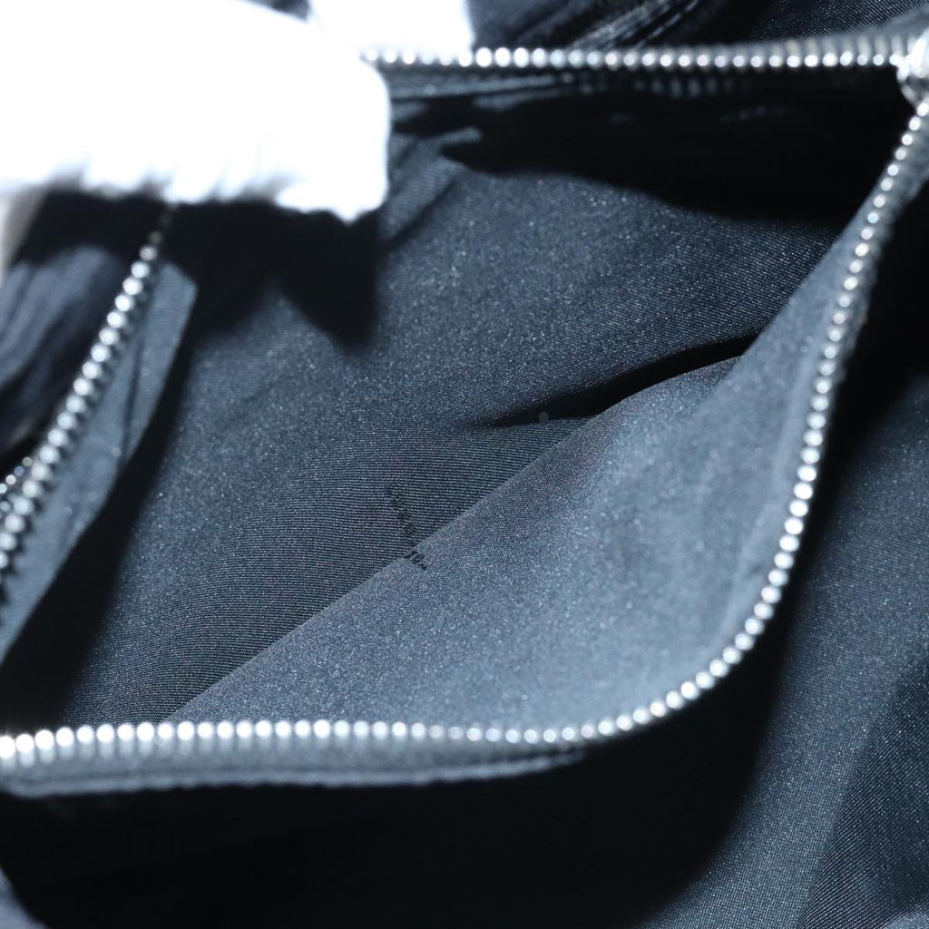 FENDI Zucca Canvas Hand Bag Black Silver ep5941