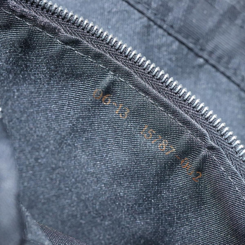 FENDI Zucca Canvas Hand Bag Black Silver ep5941