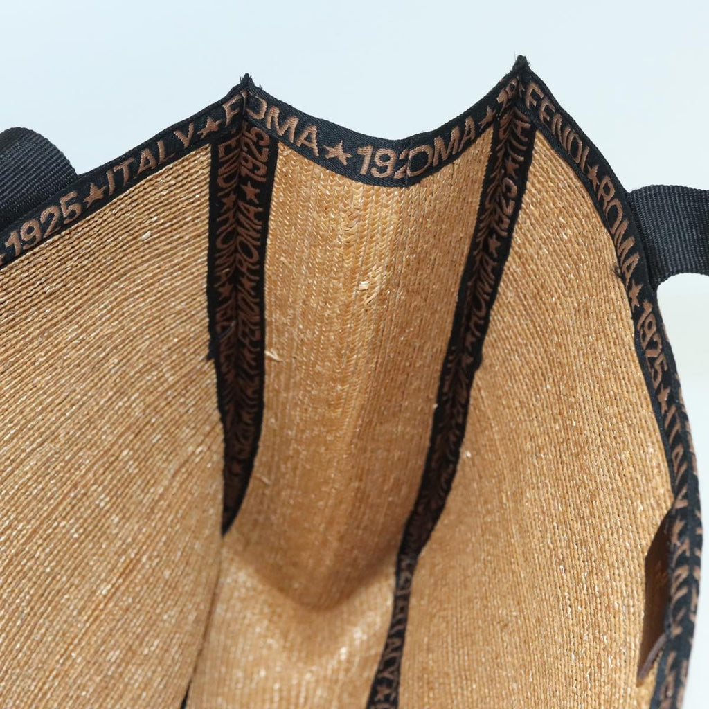 FENDI Tote Bag Straw Beige ep5982