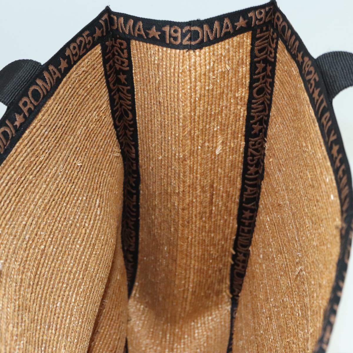 FENDI Tote Bag Straw Beige ep5982