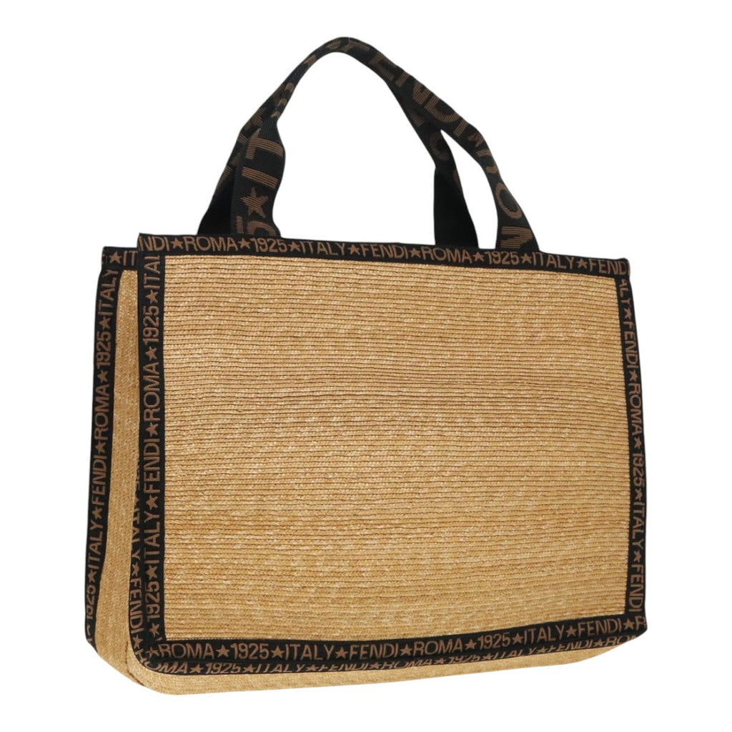 FENDI Tote Bag Straw Beige ep5982