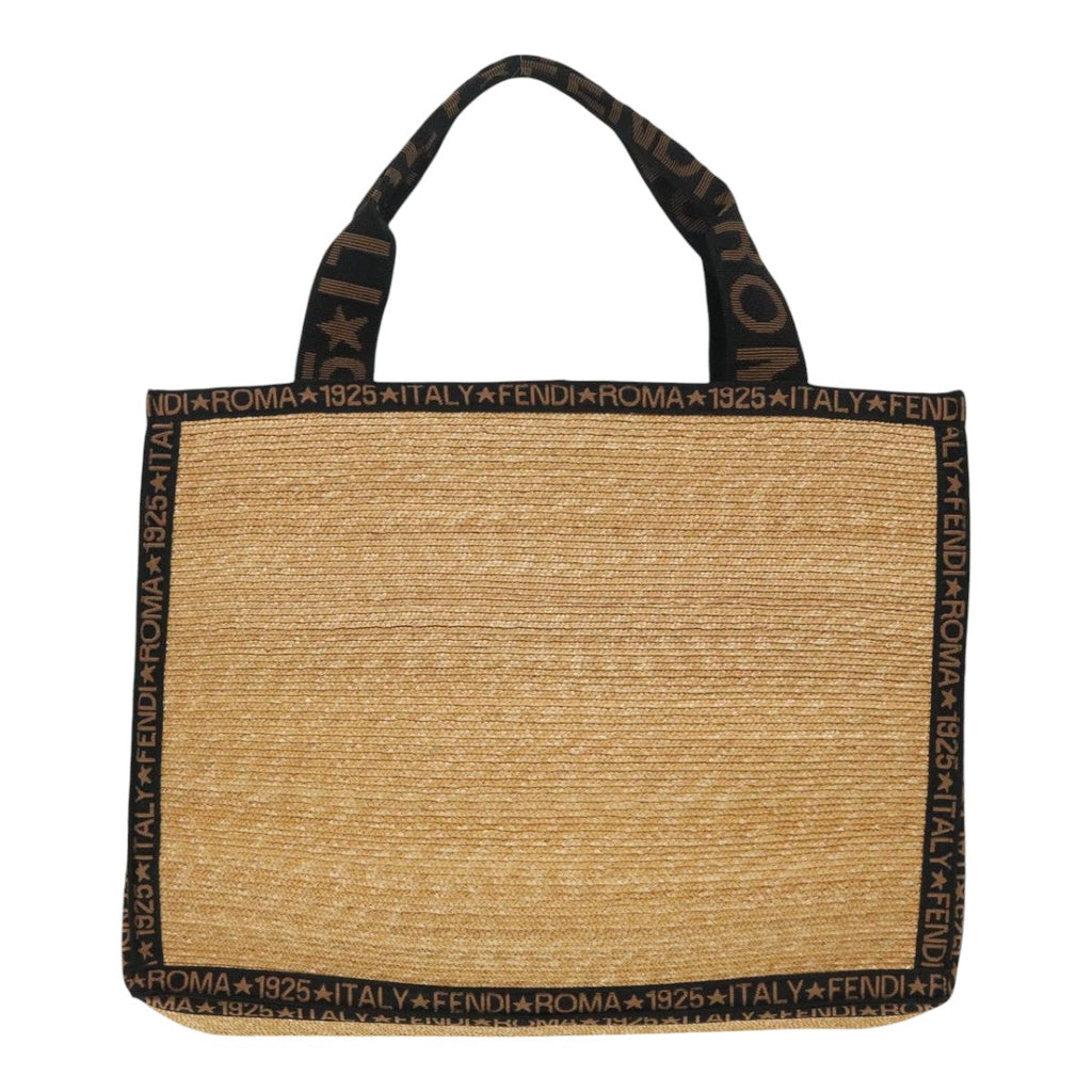 FENDI Tote Bag Straw Beige ep5982