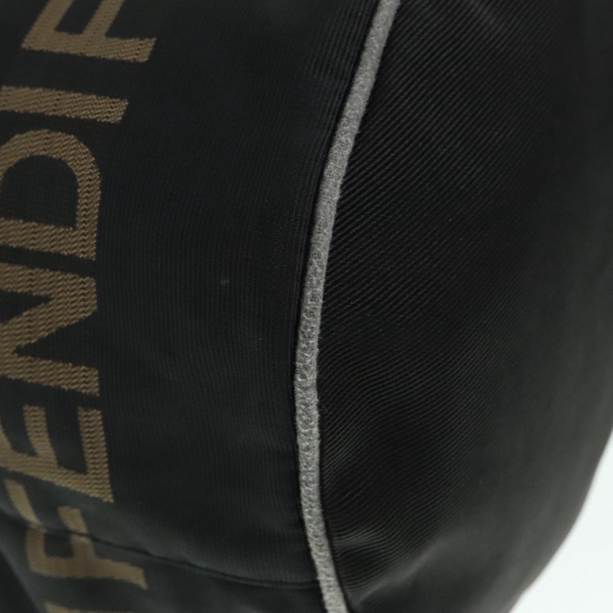 FENDI Hand Bag Canvas Black ep5990