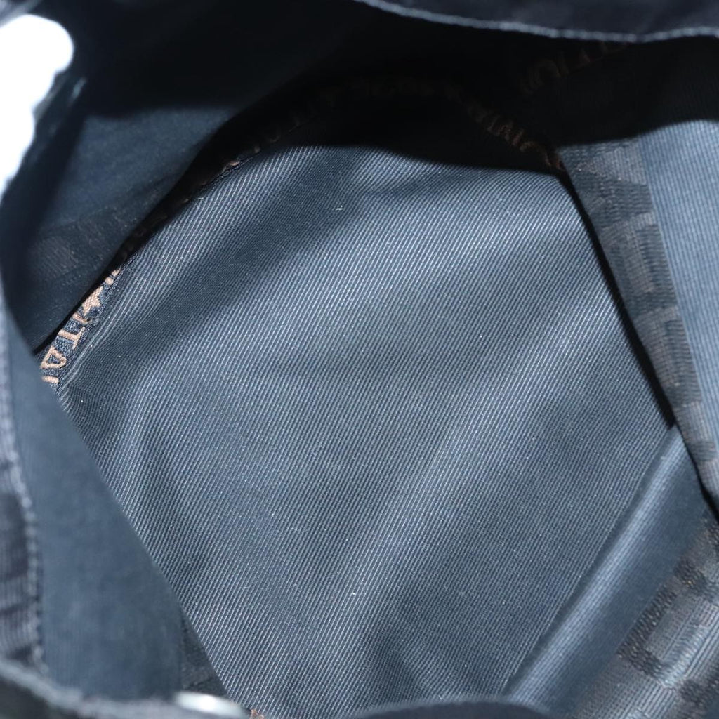 FENDI Hand Bag Canvas Black ep5990