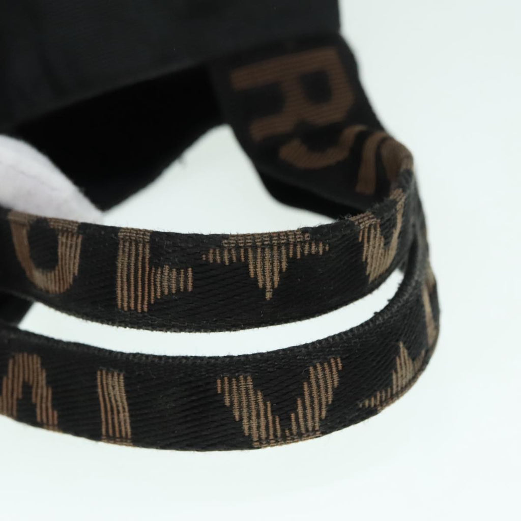 FENDI Hand Bag Canvas Black ep5990