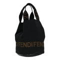 FENDI Hand Bag Nylon Black ep5997