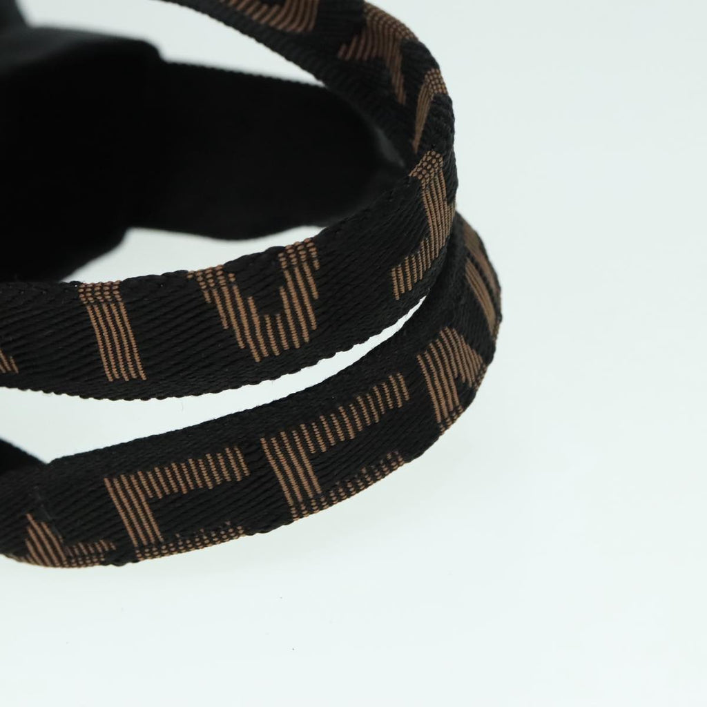 FENDI Hand Bag Nylon Black ep5997