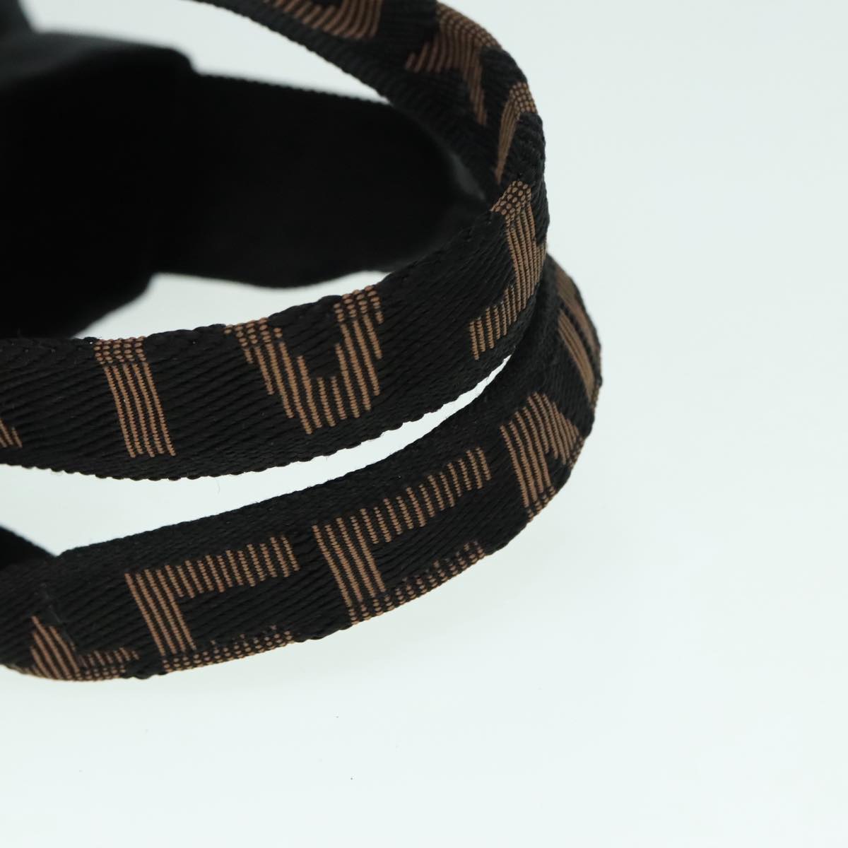 FENDI Hand Bag Nylon Black ep5997