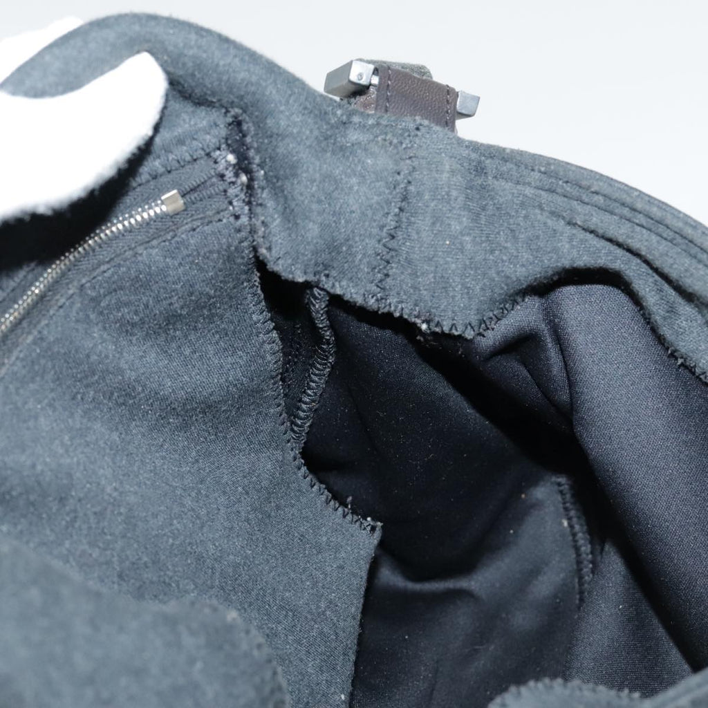 FENDI Mamma bucket Hand Bag Canvas Gray ep6034