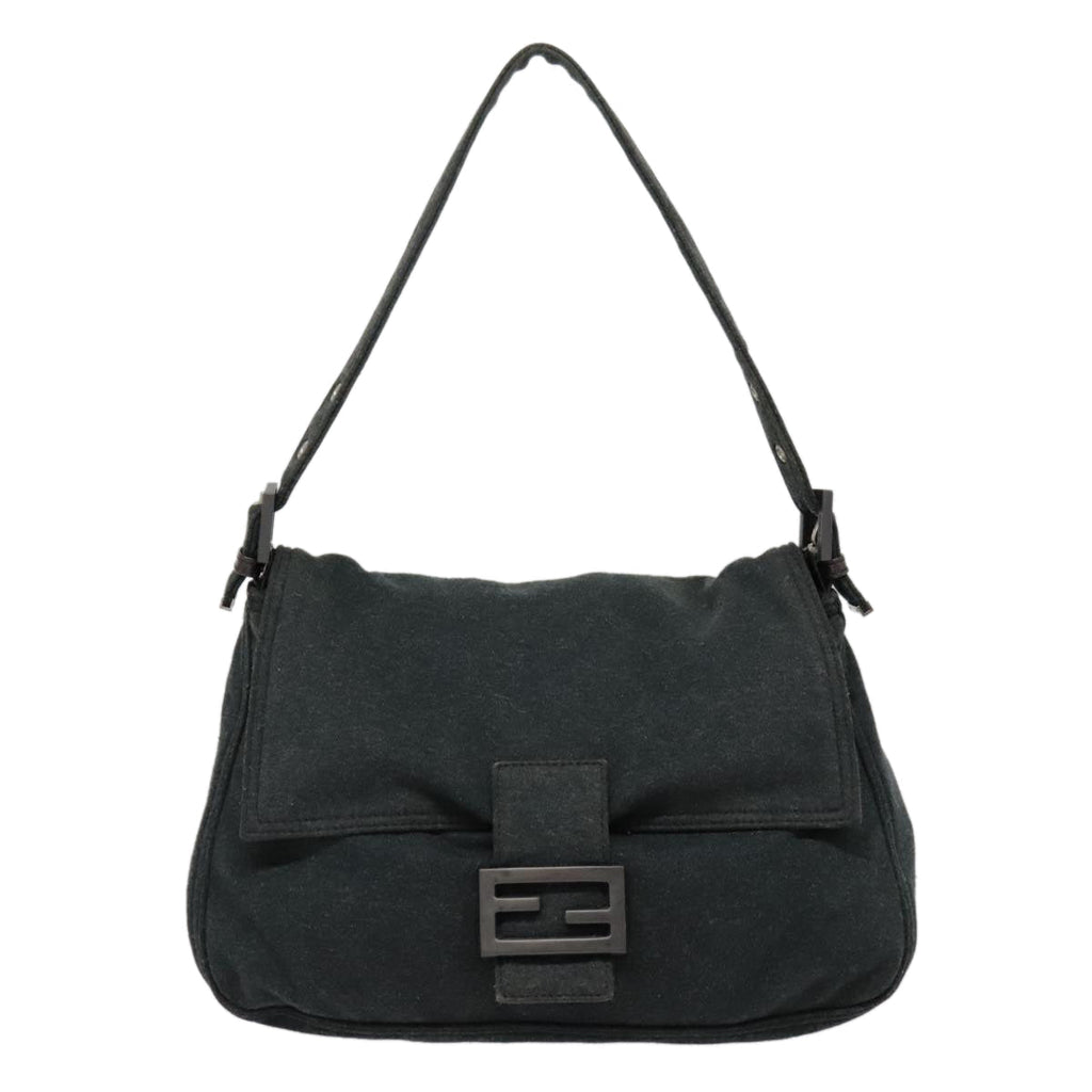 FENDI Mamma bucket Hand Bag Canvas Gray ep6034