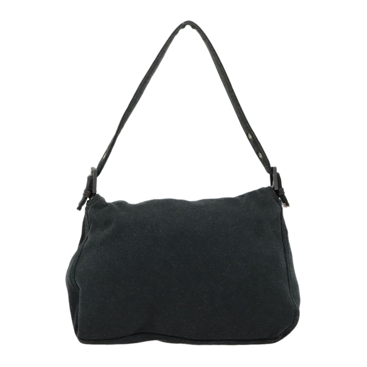 FENDI Mamma bucket Hand Bag Canvas Gray ep6034