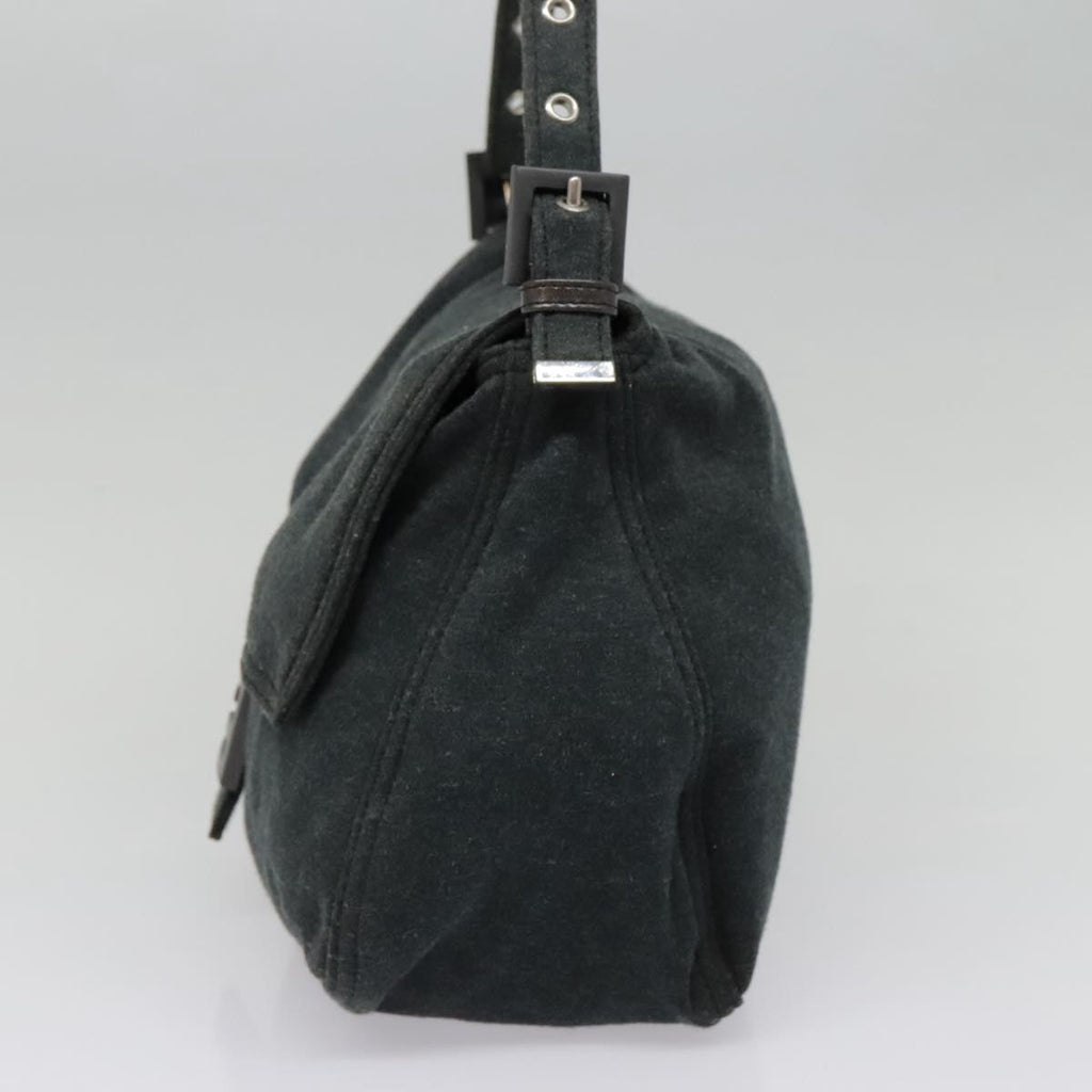 FENDI Mamma bucket Hand Bag Canvas Gray ep6034