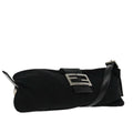 FENDI Shoulder Bag Nylon Black Silver ep6065