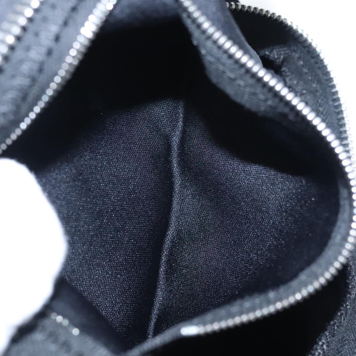 FENDI Shoulder Bag Nylon Black Silver ep6065