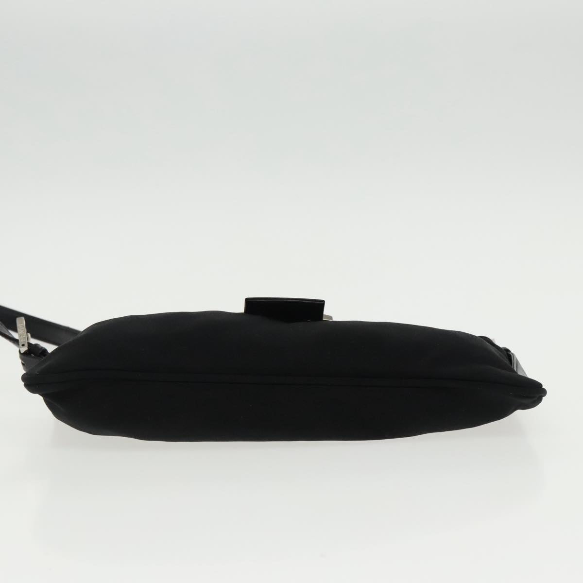 FENDI Shoulder Bag Nylon Black Silver ep6065