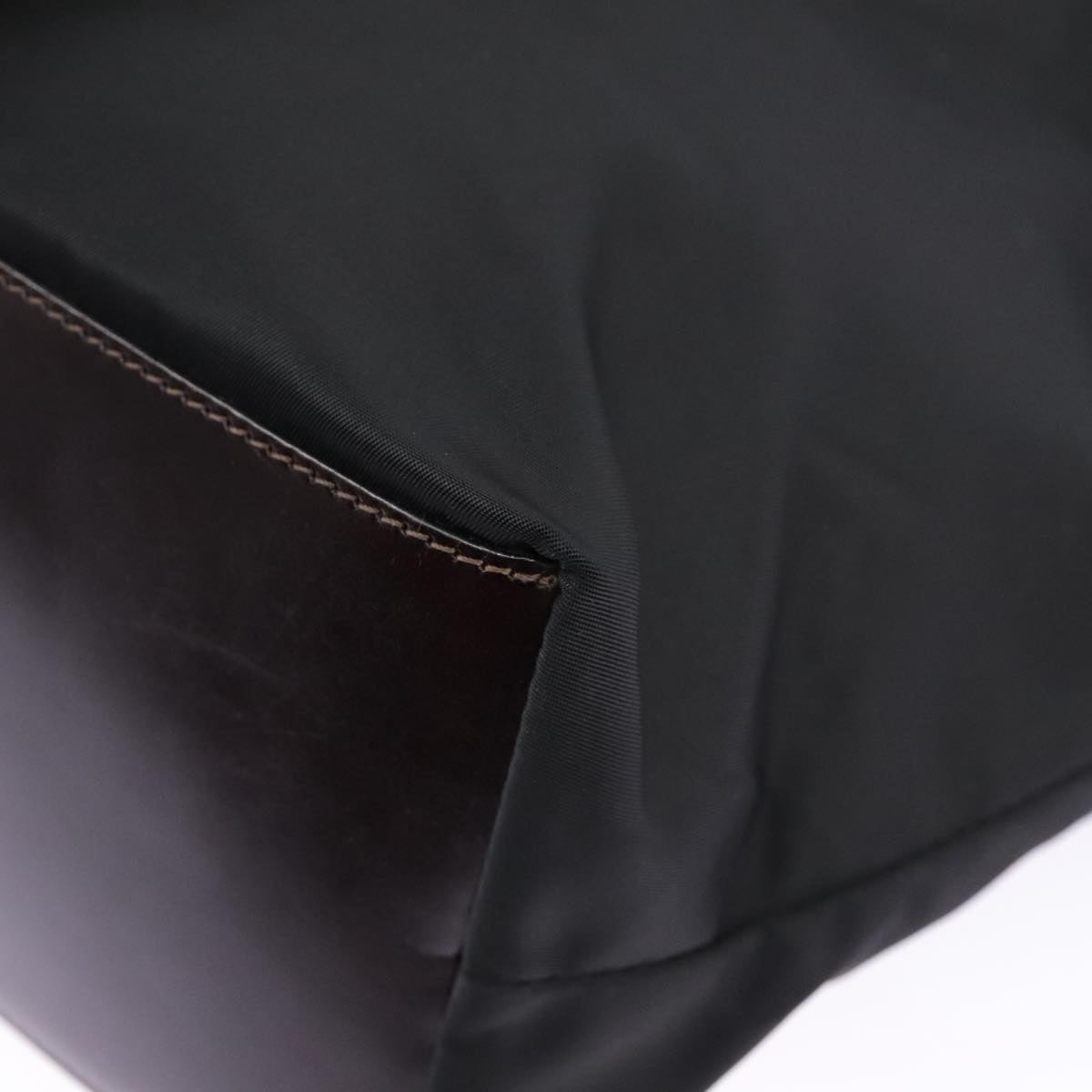FENDI Hand Bag Nylon Black ep6199