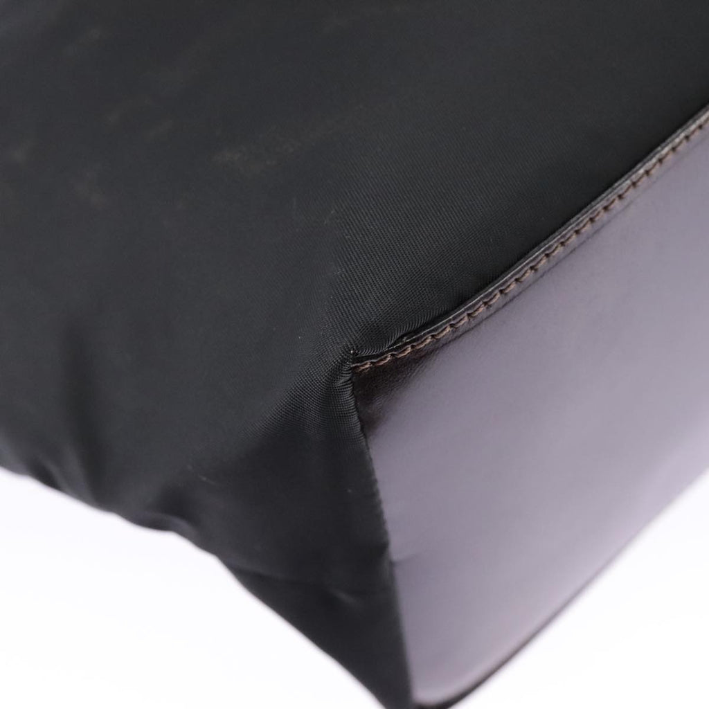 FENDI Hand Bag Nylon Black ep6199
