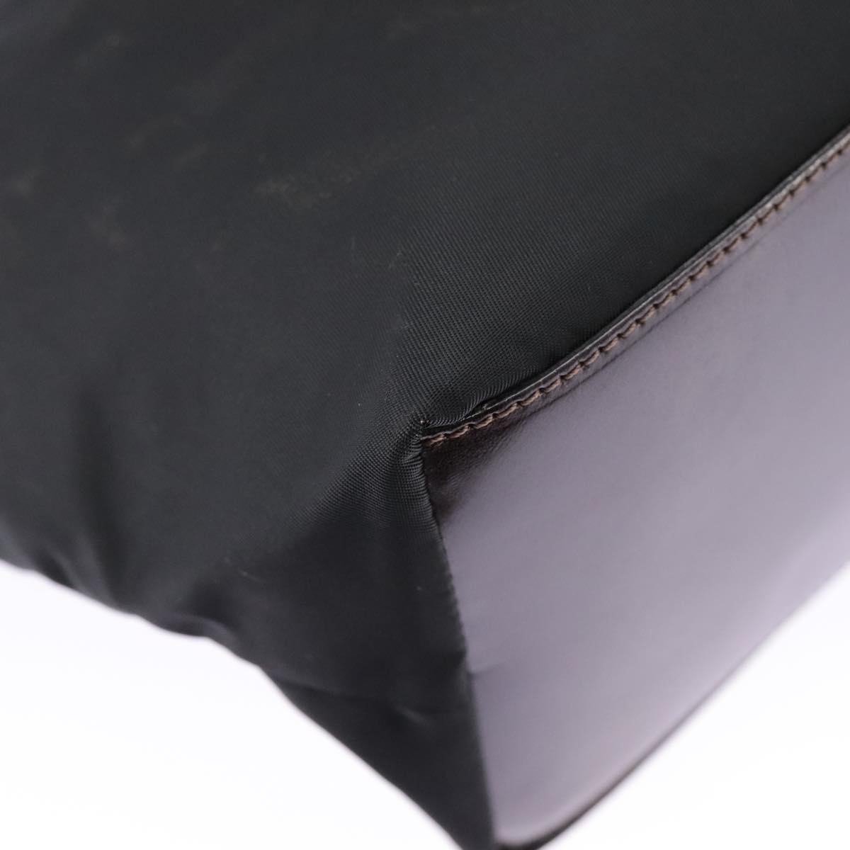 FENDI Hand Bag Nylon Black ep6199