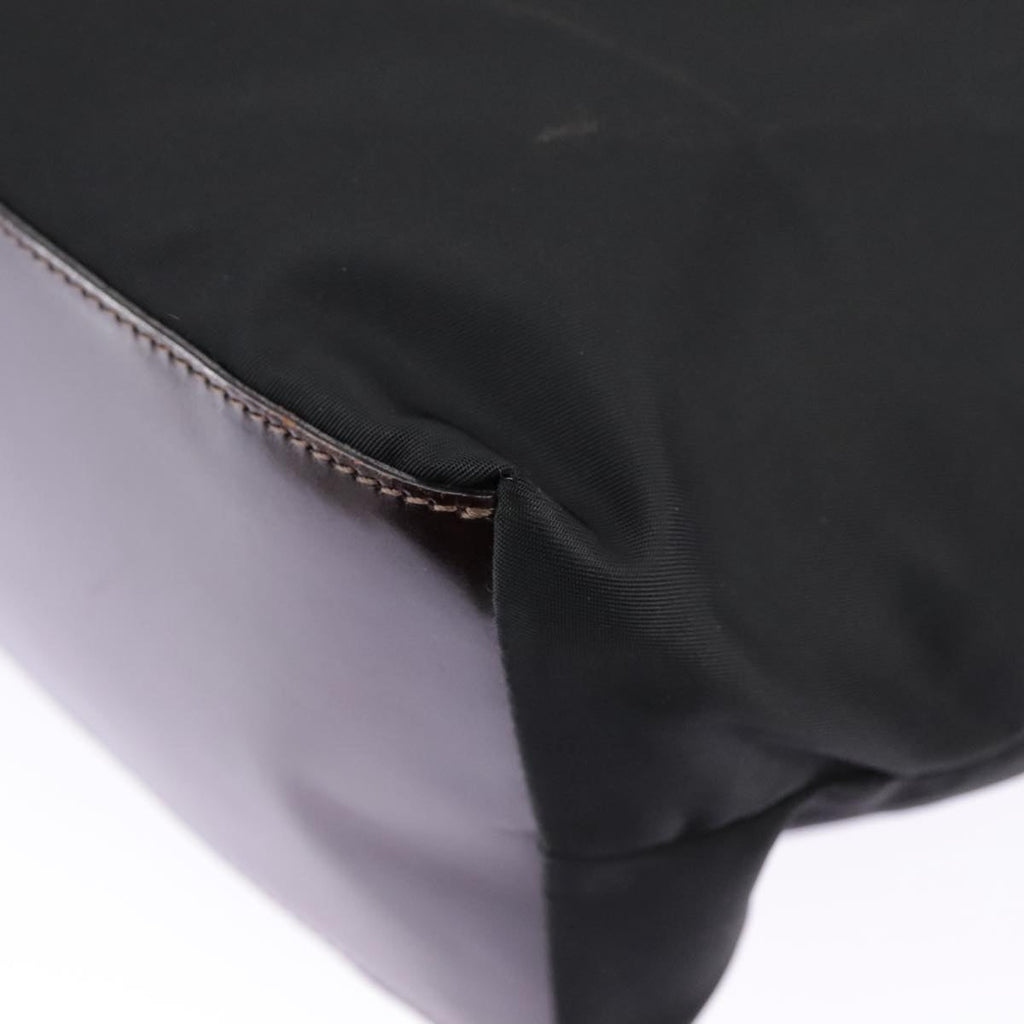 FENDI Hand Bag Nylon Black ep6199