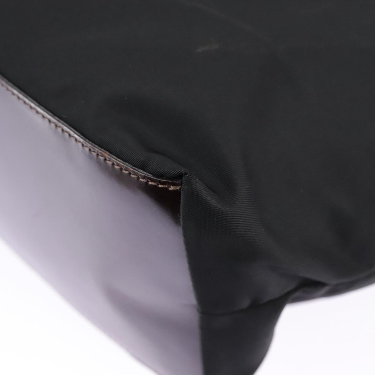 FENDI Hand Bag Nylon Black ep6199