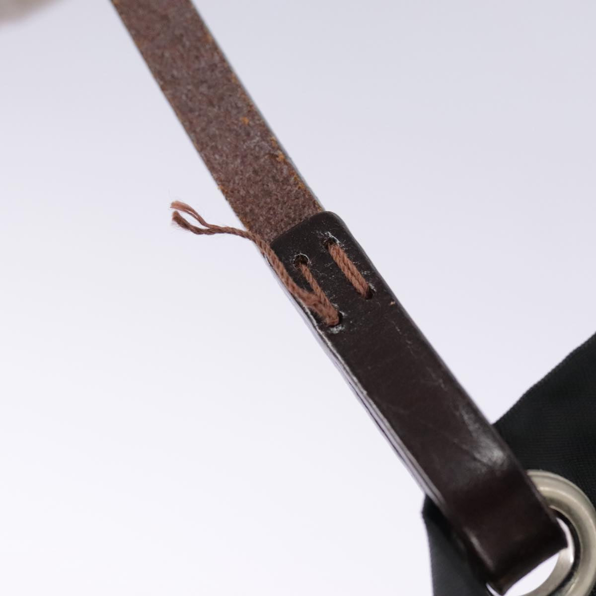 FENDI Hand Bag Nylon Black ep6199