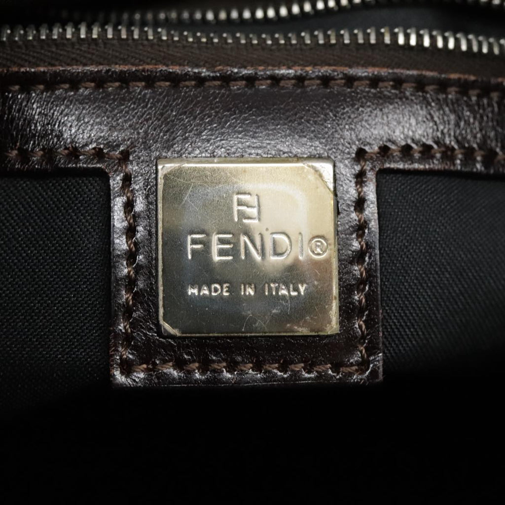 FENDI Hand Bag Nylon Black ep6199